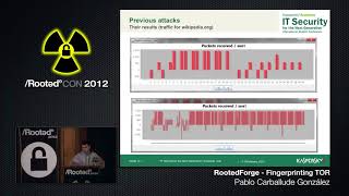 RootedForge: Fingerprinting TOR - Pablo Carballude [RootedCON 2012 - ESP]