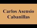 Vídeo de Asensio Cabanillas