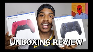 PS5 DualSense Controller | Cosmic Red & Midnight Black | Unboxing Review