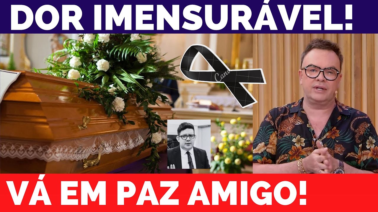 Felipeh Campos lamentou a morte de Erlan Bastos e citou apoio do amigo