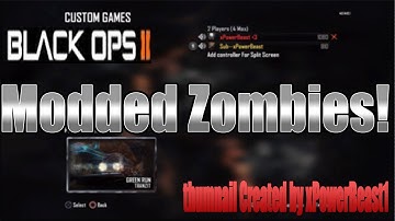 Black Ops 2 Modded Zombies!