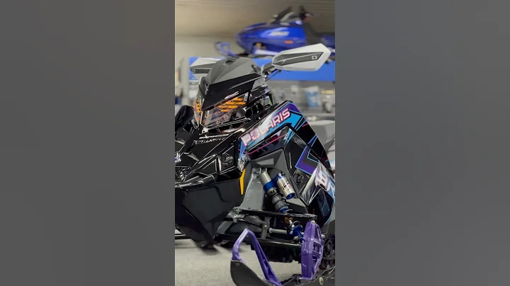 2025 Polaris Retro 70TH Anniversary 9r Switchback Assault! #shorts #polaris #9r #snowmobile