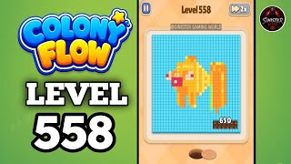 Colony Flow New Update Level 558 Gameplay Walkthrough Solution