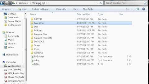 ExamView® File Location Screencast