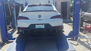 2024 Integra Type S Custom exhaust sound test