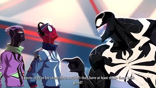 Venom Reacts To Miles and peter Fly N’ Fresh Suit