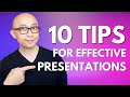 Top 10 tips to give effective short presentations