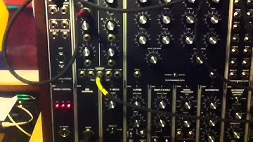 System 110 with Moon modular M569. First test