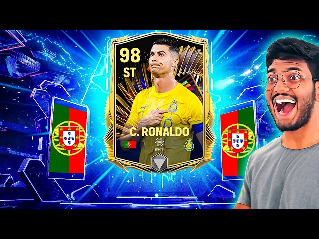 TOTS Ronaldo Pack Hunt Begins! FC MOBILE class=