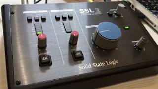 Solid Stage Logic SSL2 sound DEMO