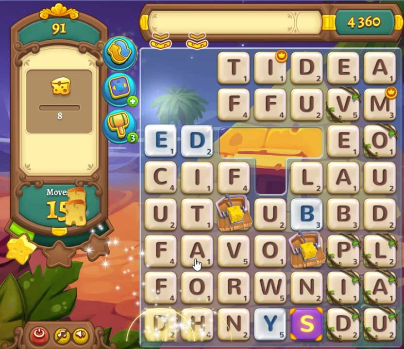AlphaBetty Saga level 91 ENGLISH with mystery mouse 😈