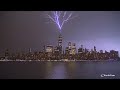 One world trade center lightning strike