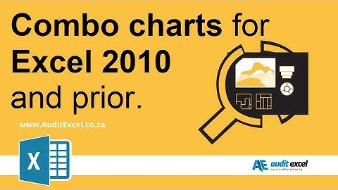 Combo charts in Excel 2010 and earlier