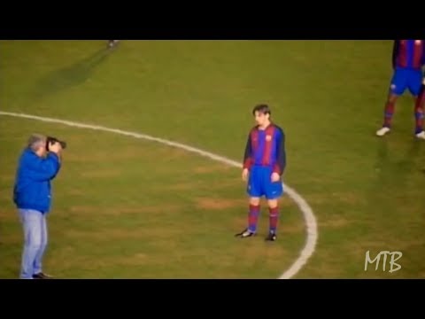 16 Year Old Messi Playing In Spanish 3rd Division ● Rare Footage