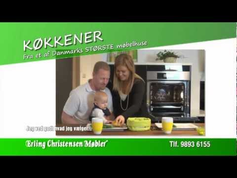 Køkken & bad hos erling christensen møbler, hørmested youtube