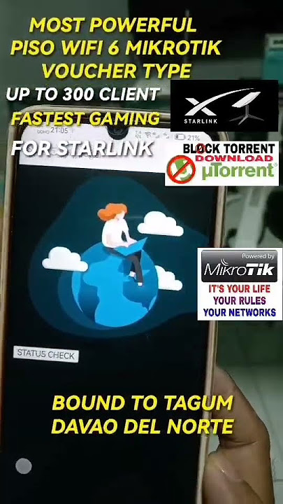 Pisowifivendo #Mikrotik #Starlink #Wifi6 #Pisowifibusiness - YouTube