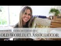 Best home decor books  old world classic decor