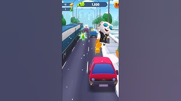 Talking Tom Gold Run Agent Angela Android iOS Gameplay #android #shortfeed #shorts