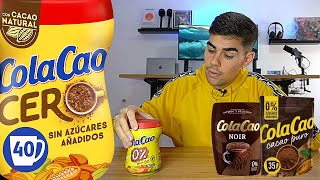Analizando tipos de COLACAO (Menos a Más SALUDABLE) | Cero, Original, Turbo, Noir, Puro