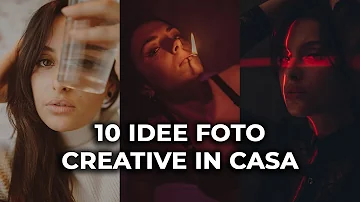 Come fare delle foto creative in casa?