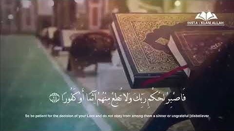 تلاوة طيبة بصوت الشيخ سعد الغامدي