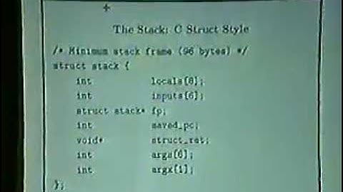 DEF CON 8   Ghandi   Dotcom Smashing Buffer Overflows On The SPARC