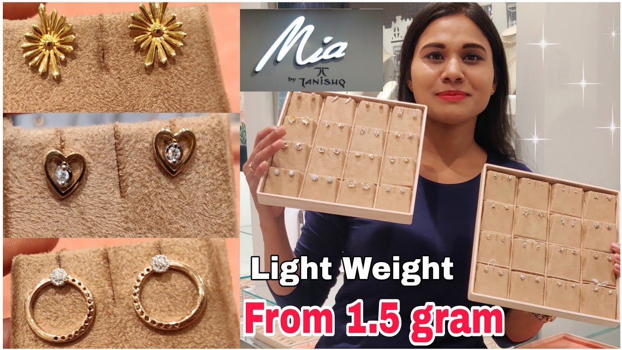 Buy Mia by Tanishq Solar Symphony 14k Gold Navratna Earrings Online At Best  Price @ Tata CLiQ