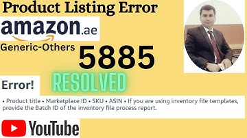Amazon 5885 Error Explained | How To Resolve 5885 Error On Amazon |