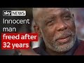 Innocent man freed after 32 years