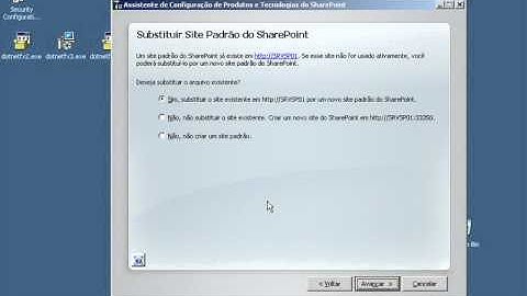 Sharepoint - Install Server 2007