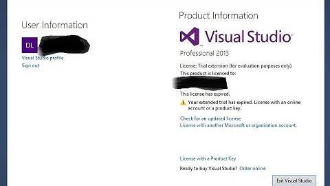 How To Activate | Microsoft Visual Studio Professional 2013 After Trial Goes End | + Activation Keys
