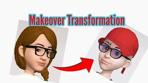 Makeover Transformation /Cute Avatar Creation /How to Make Adorable Cartoon Characters