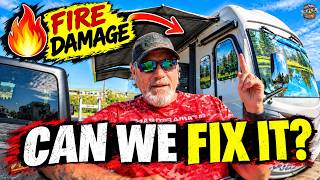 Fixing Our RV Fire Damage - It Did NOT Go To Plan