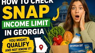 How to check a SNAP income limit in Georgia