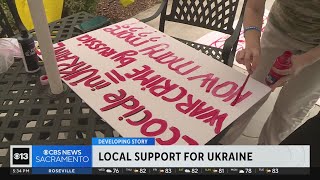 Local group shows support for Ukraine amid ongoing war