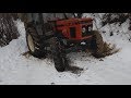 Zetor 5245 - Zaglavio u snijegu