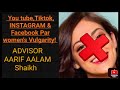 Women vulgarityyou tubefacebook  instagram etc motivational speaker advarif aalam shaikh