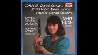 1/4  Allegretto un poco - Clarinet concerto, Op 57 - Carl Nielsen - Janet Hilton