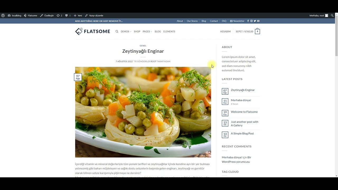 WordPress Yemek Tarifleri Botu V.3.1