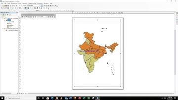 HOW TO INSERT TITLE, LEGEND, NORTH ARROW, SCALE BAR,SCALE TEXT