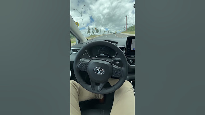 El auto que se maneja solo 🤯🤯🤯 #toyota #corolla #automoviles #autos #tecnologia