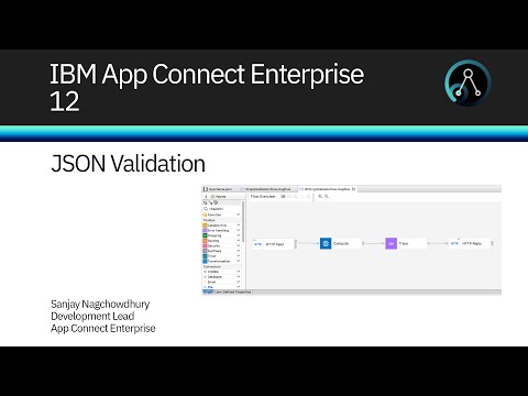 App Connect Enterprise 12:  JSON Validation