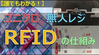 【誰でもわかる！】ユニクロ(UNIQLO)無人レジICタグ（RFID）の仕組み