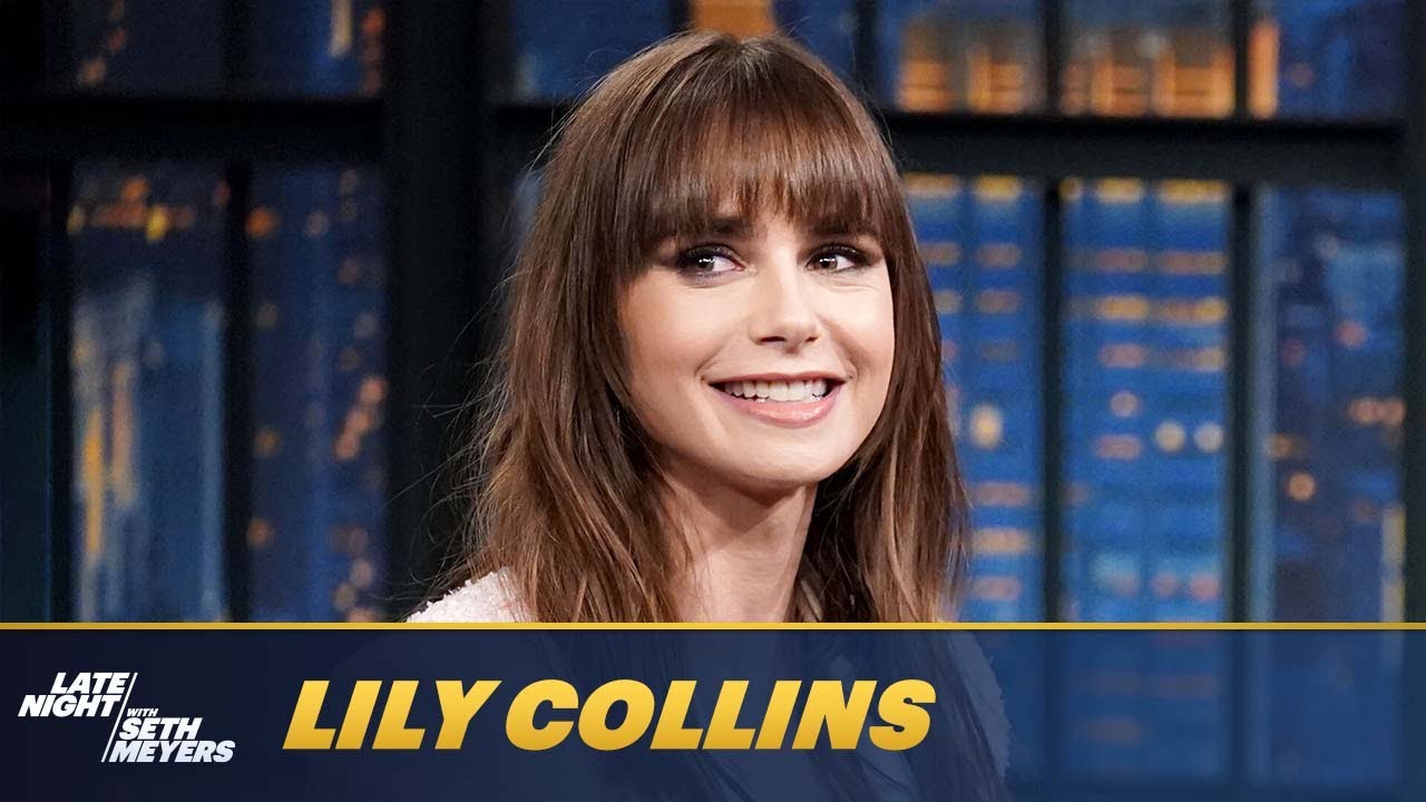 ⁣Lily Collins on Chipping Her Tooth and Working with Rogue Pigeons for Emily in Paris