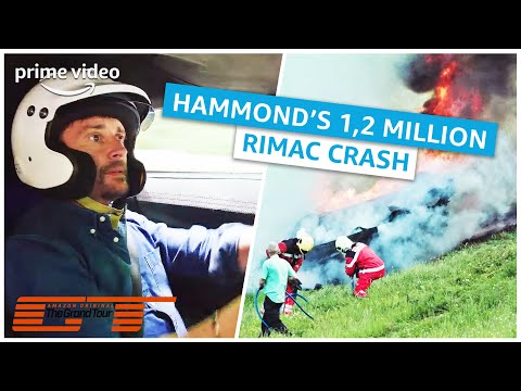 Richard Hammond's Rimac Car Crash | The Grand Tour | Prime Video NL