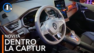 Gli INTERNI della Renault Captur (2024) | Spazio, bagagliaio, infotainment, qualità