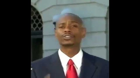 Modern Problems Require Modern Solutions clip Dave Chappelle