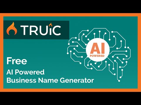 TRUiC Business Name Generator | Powered by Artificial Intelligence