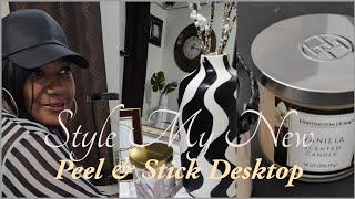 DECORATE WITH ME | CANDLE IDEAS | DESK STYLING  #decorate  #candles #diy