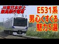 JR東日本最高傑作E531系の魅力5選（常磐線 東北本線）
